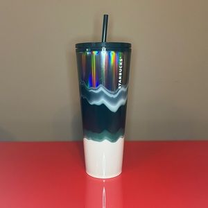 Final Sale/Price: STARBUCKS Green/White Tumbler" NWOT